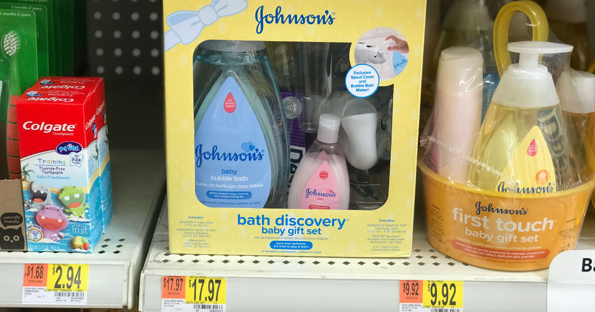 Johnson's First Touch Baby Gift Set ONLY $6.92 at Walmart