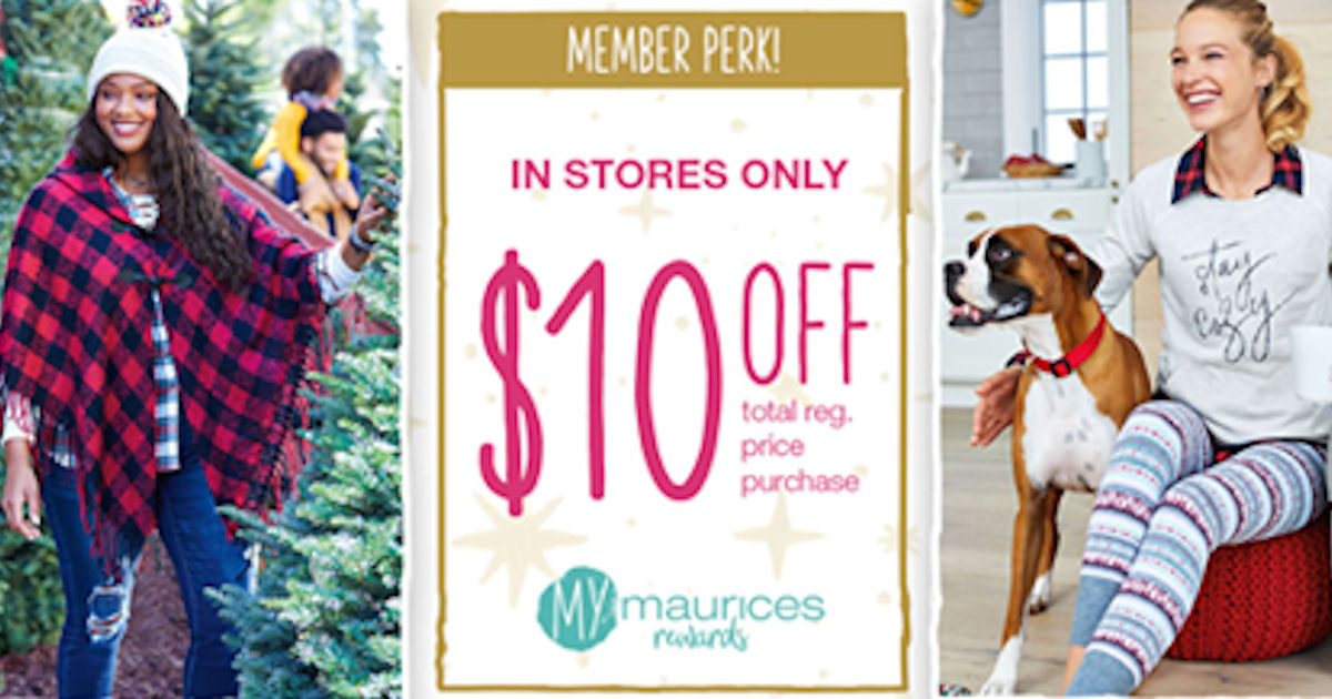 Maurices 10 Off 10 Coupon = Free Item Free Product Samples