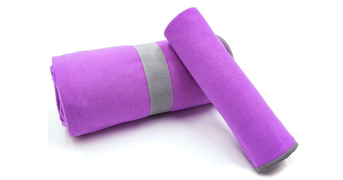 Save 51% on Hot Yoga Mat and Towel ONLY $10.12 (Reg. $20.46)