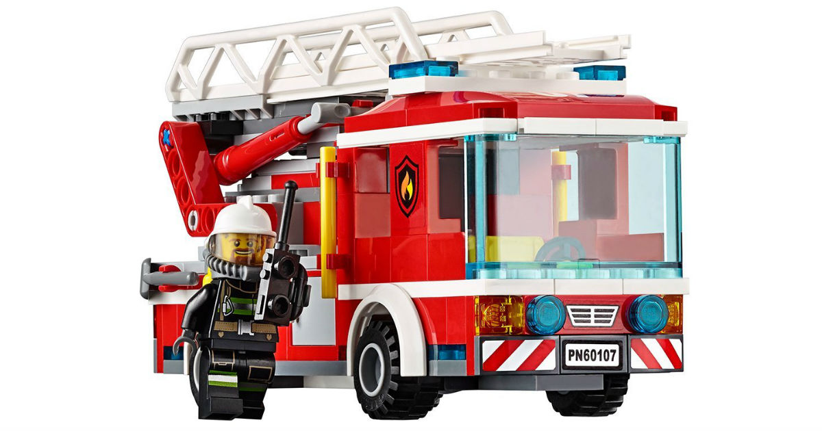 LEGO City Fire Ladder Truck ONLY $14.99 (Reg. $25)
