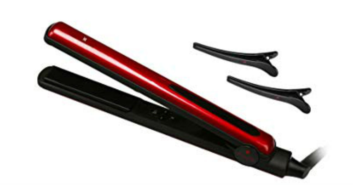 Lightning Deal: Save 60% on Wazor Hair Straightener ONLY $18.56 