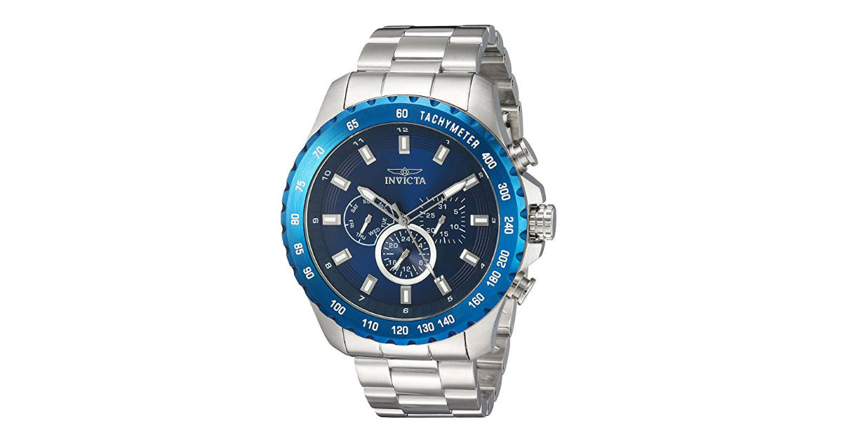 Save 88% on Invicta Watch ONLY $59.49 on Amazon (Reg. $495)