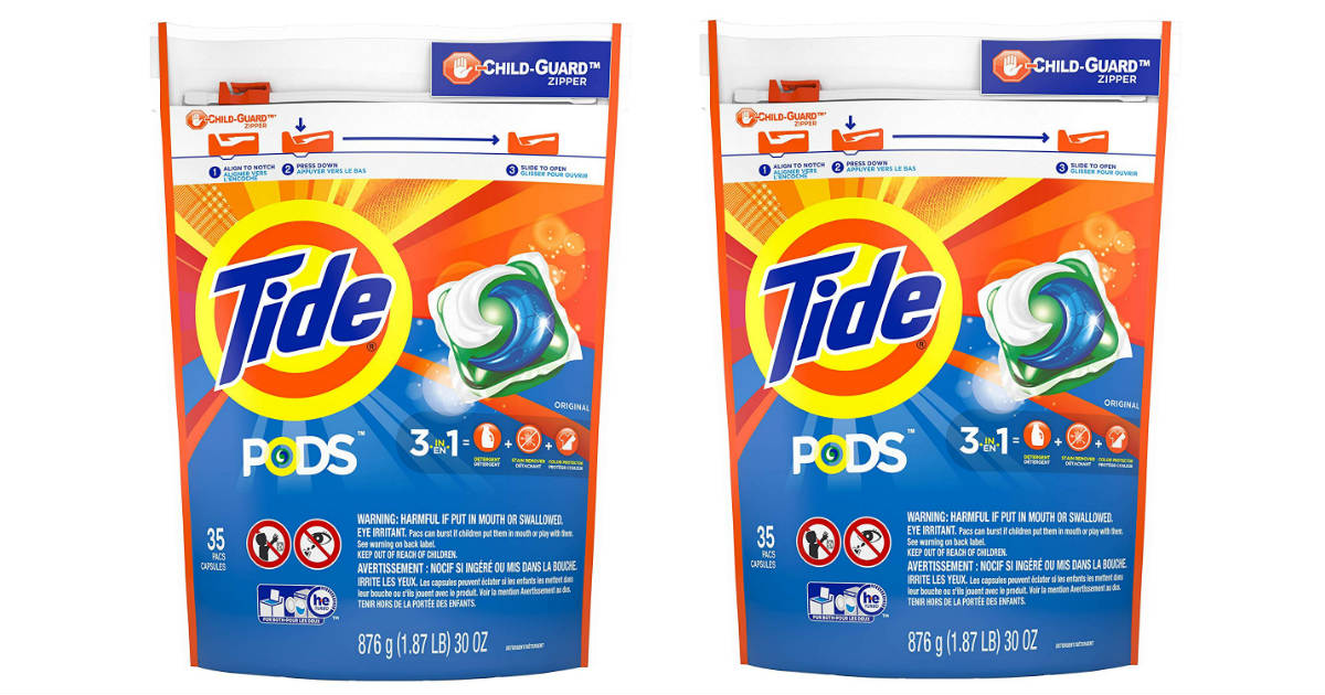 Tide Pods 35-Count ONLY $6.99 on Amazon