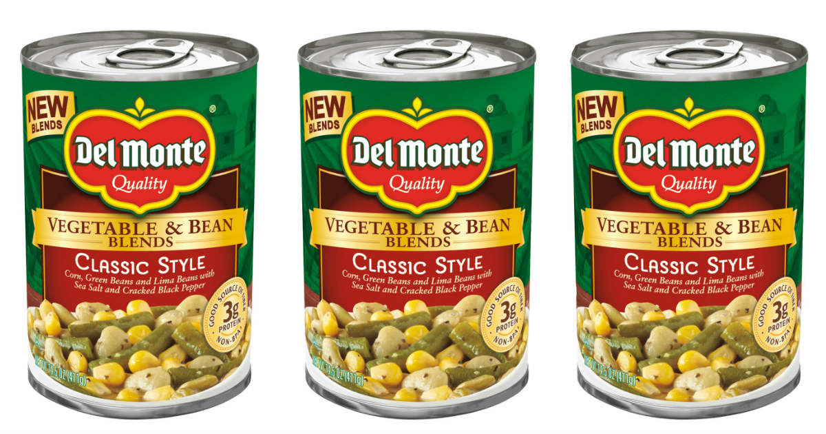 Del Monte Canned Vegetables ONLY $0.35 at Target (Reg. $1.49)