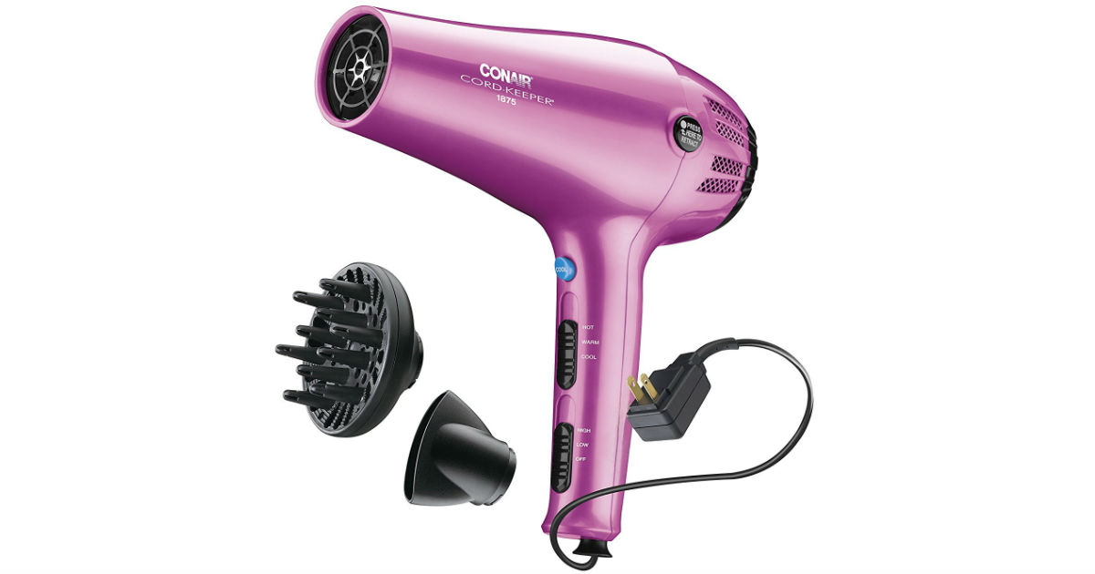 Conair Cord-Keeper Hair Dryer ONLY $11.88 Shipped