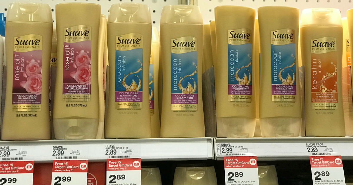 Suave Professionals Shampoo or Conditioner ONLY $0.14 at Target