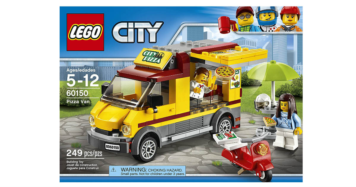 lego pizza van amazon