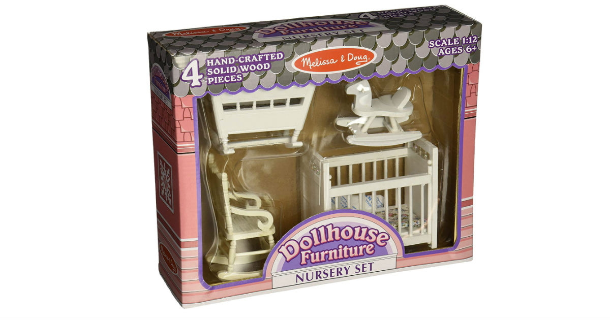 Limited Time: Melissa & Doug Dollhouse Furniture ONLY $15.92