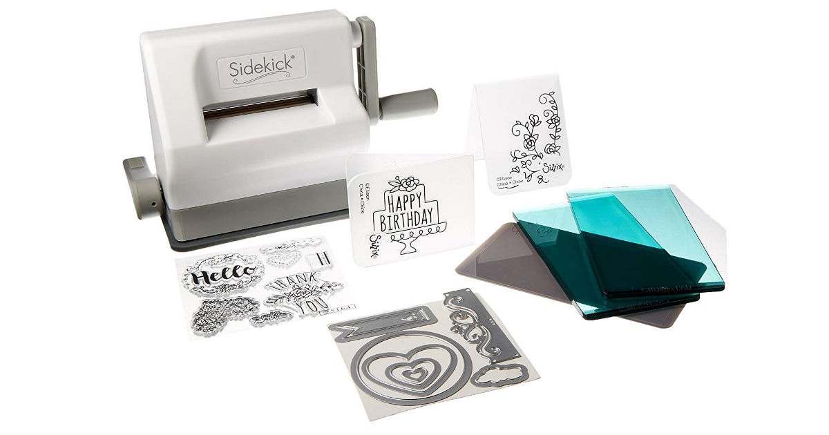 Sizzix Sidekick Starter Kit ONLY $26.52 on Amazon (Reg. $50)