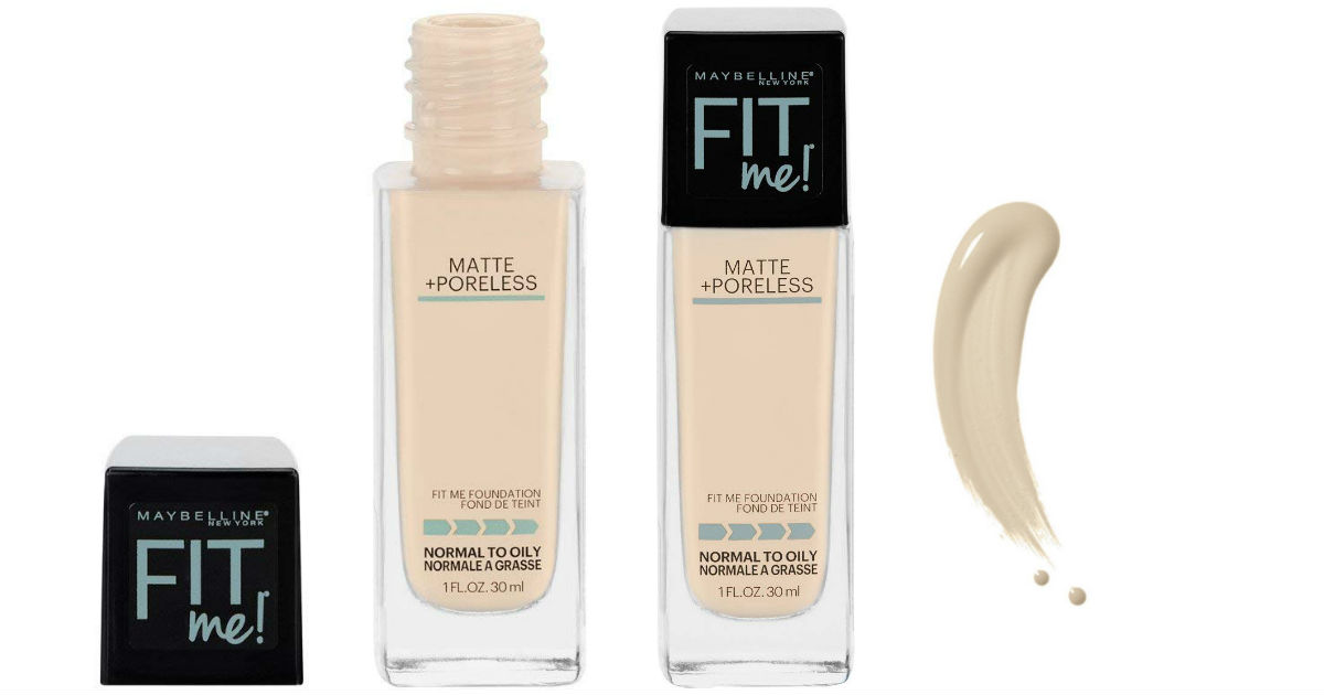 Maybelline Liquid Foundation Porcelain Just $1.64 Shipped