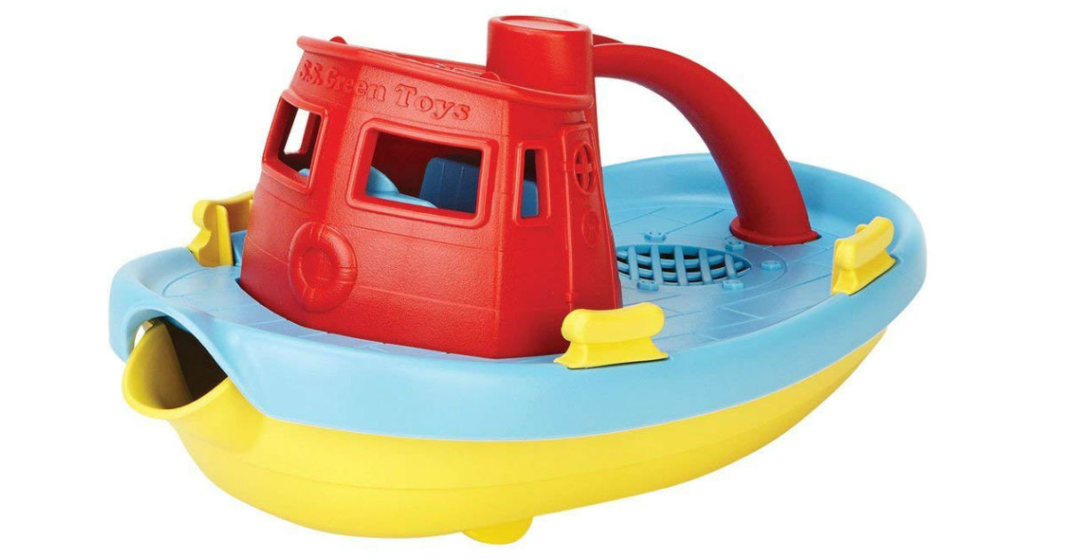 Save 58% on Green Toys Tug Boat ONLY $5.43 (Reg. $13)
