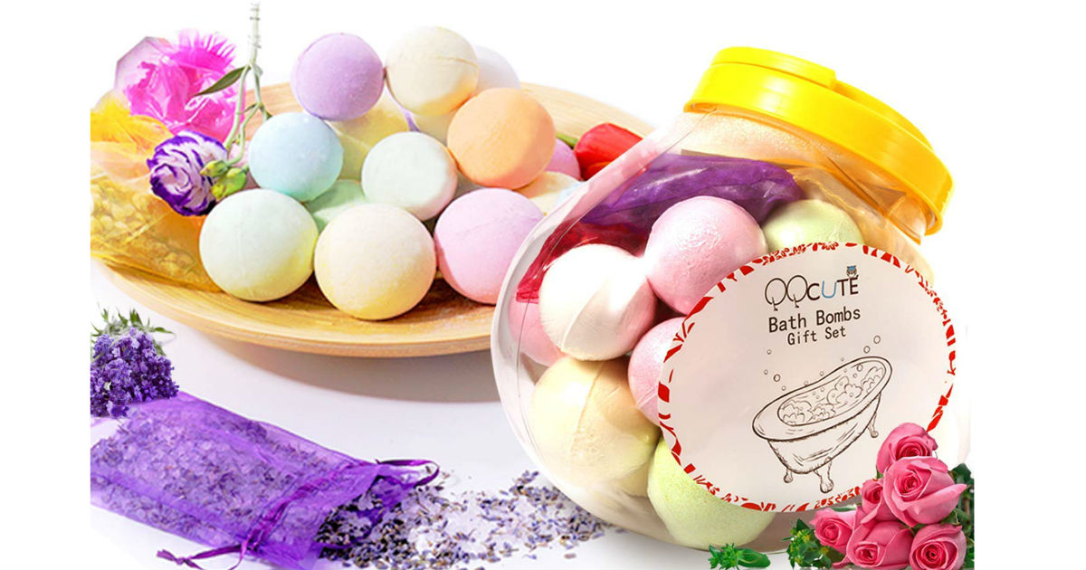 Lightning Deal: 21 Bath Bombs ONLY $12.00 (Reg. $20)