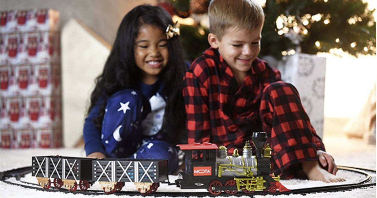 MOTA Holiday Christmas Train Set ONLY 26.74 (Reg 70) Daily Deals