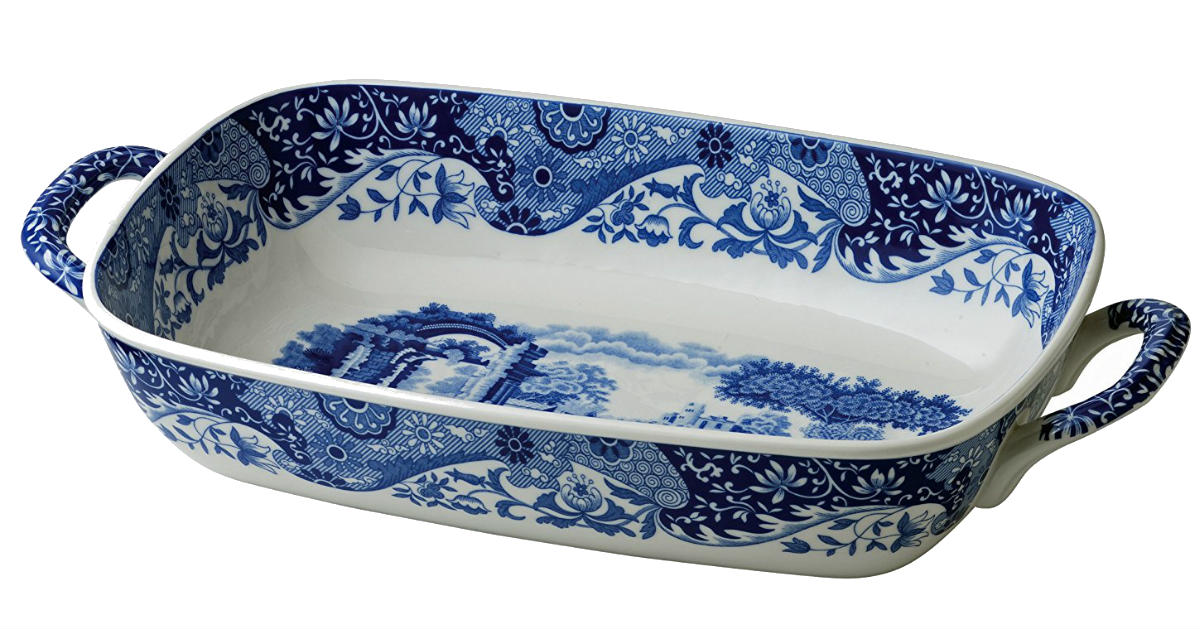 Save 50 on Spode Blue Italian Serving Dish ONLY 33.99 Daily Deals