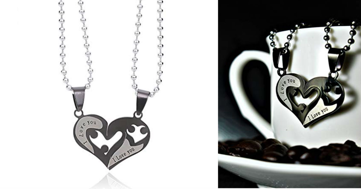 Couples Pendant Necklaces ONLY $5.59 Shipped on Amazon 
