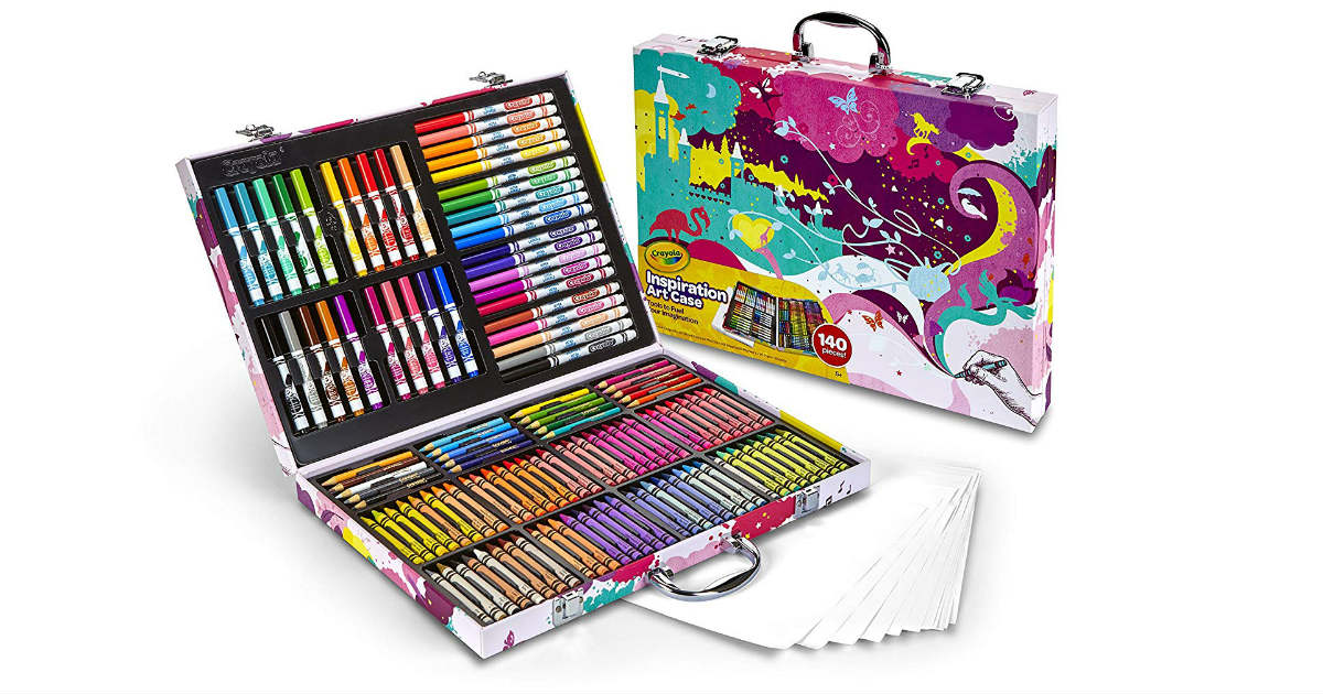 Crayola 140-Piece Art Case ONLY $13.81 (Reg. $25)