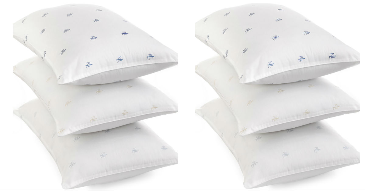 Ralph Lauren Down Alternative Logo Pillows