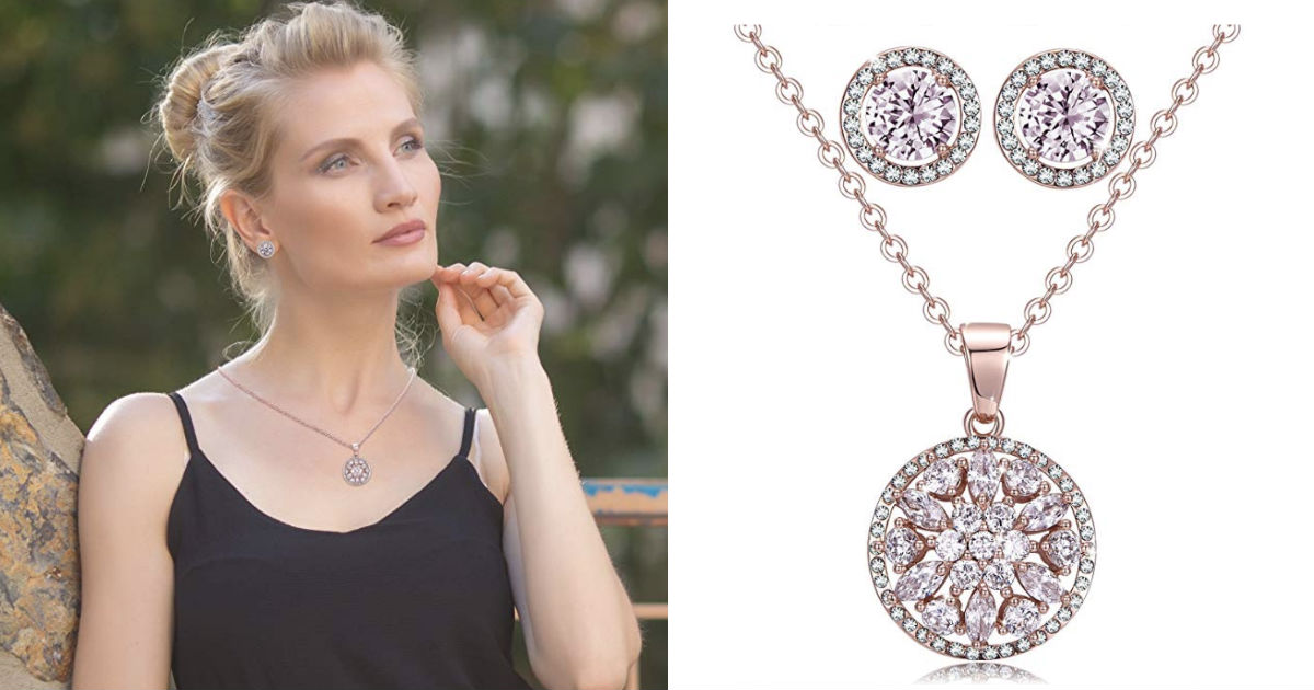 Women Necklace Earring Set-Gift ONLY $9.99 Shipped