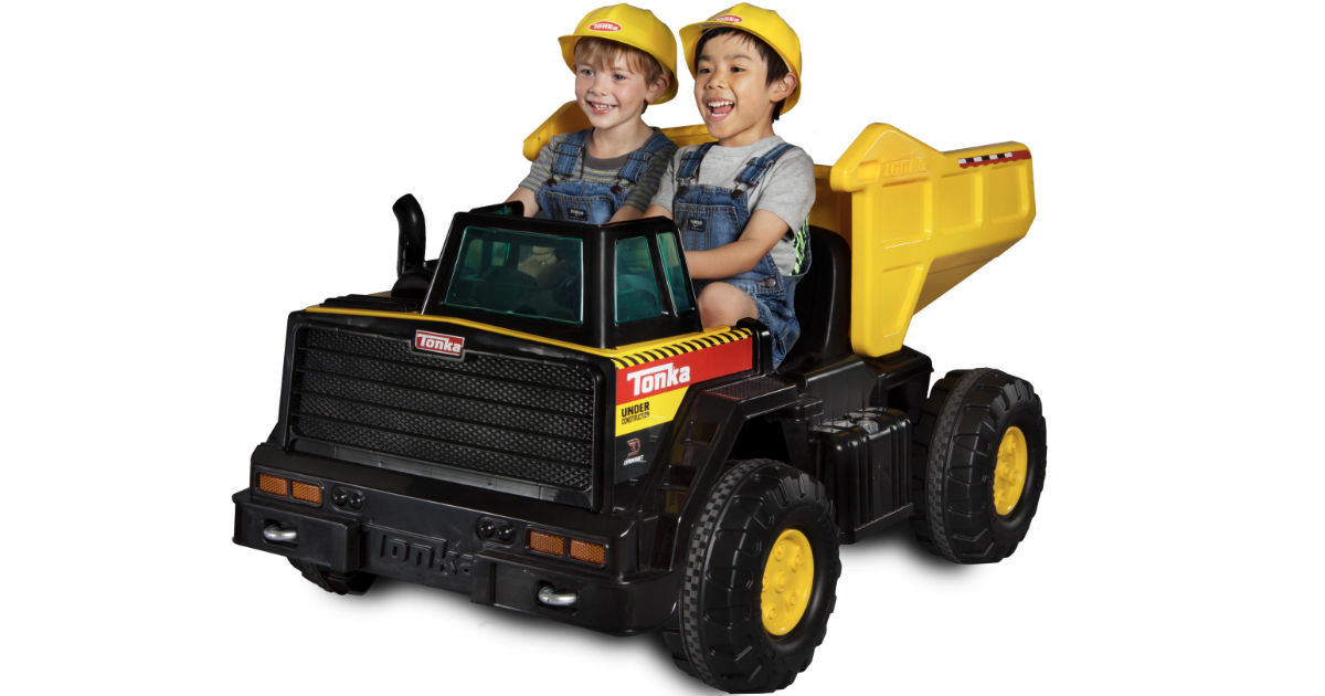 Tonka Mighty Truck Ride-On ONLY $149 (Reg. $350) at Walmart