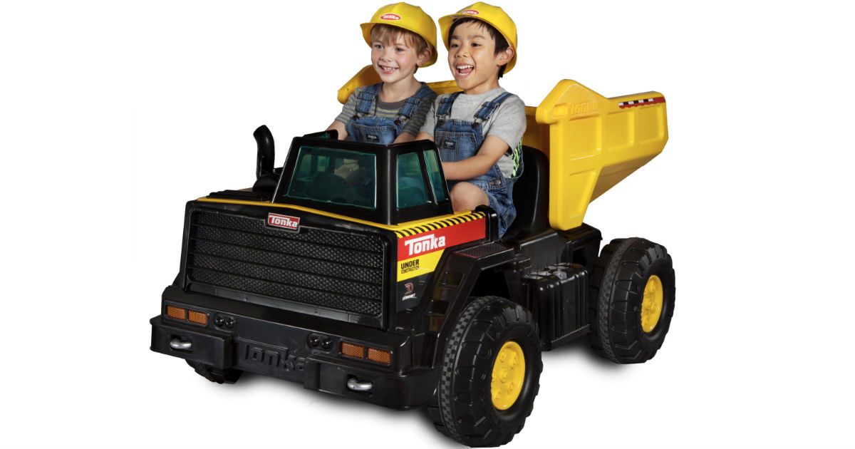 Tonka Mighty Truck RideOn ONLY 149 (Reg. 350) at Walmart Daily