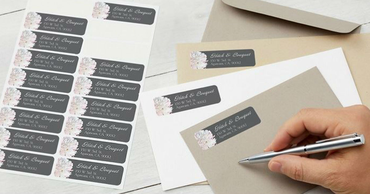 140 Return Address Labels for just $5.99 at Vistaprint