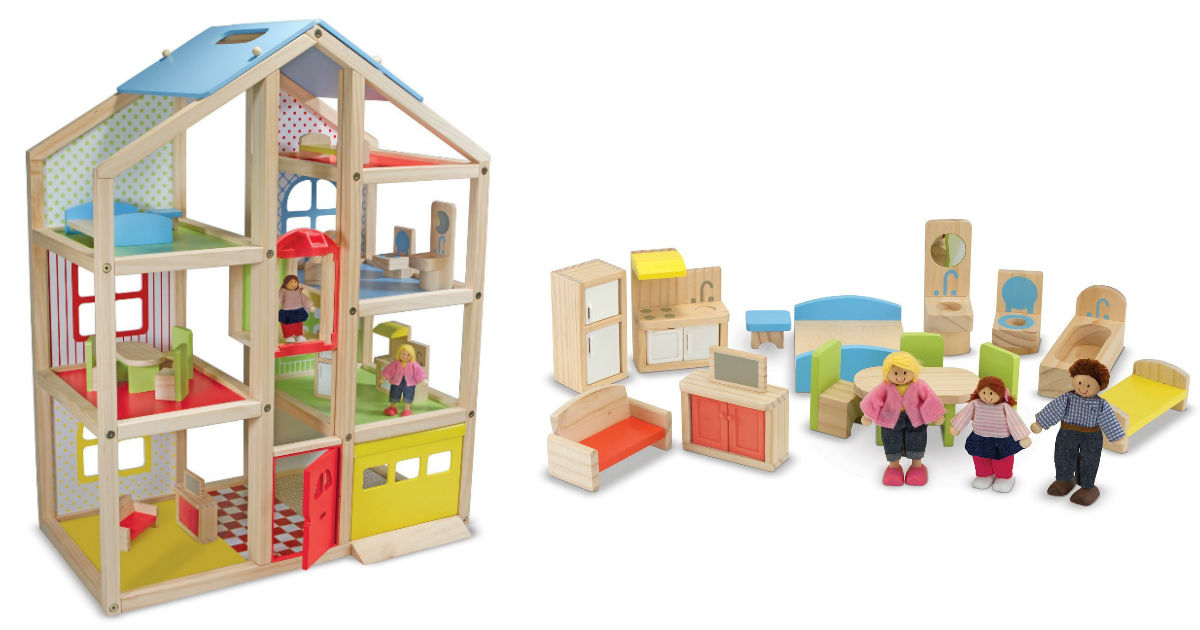 Melissa & Dog Dollhouse with Furniture ONLY $89.99 (Reg. $150)