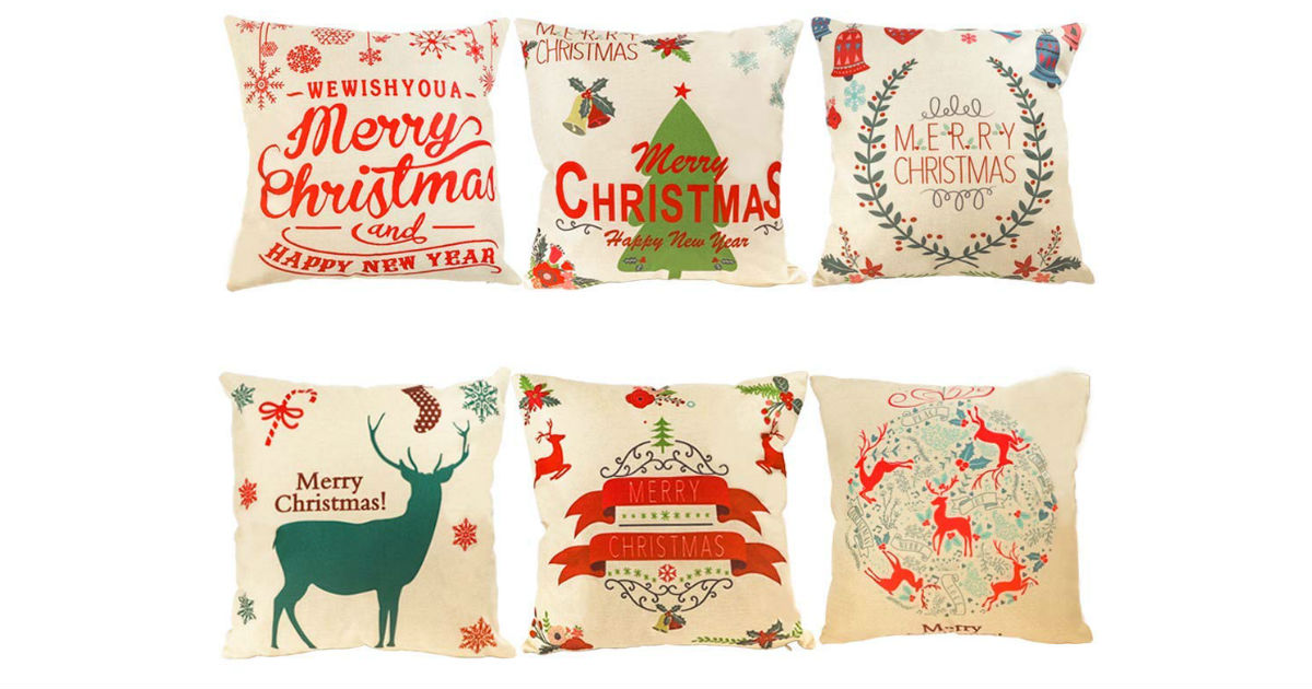 Christmas Pillow Covers on Amazon