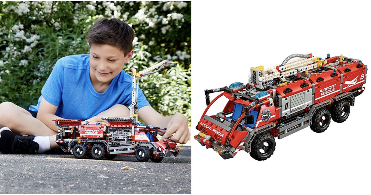 LEGO Technic Airport Rescue Vehicle Building Kit ONLY $62.99