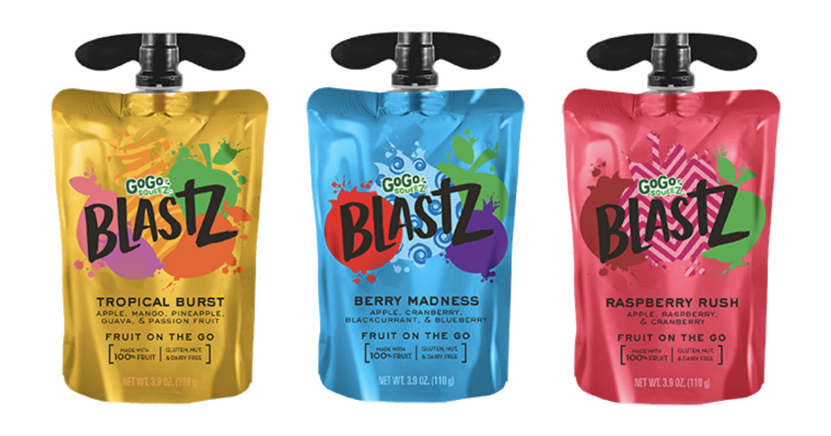 GoGo Squeez Blastz Pouches ONLY $1.47 at Target (Reg. $3.29)