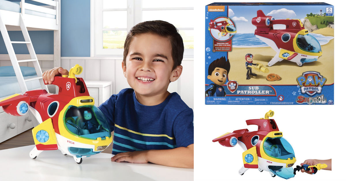 Paw Patrol Sub Patroller Vehicle ONLY $17.49 (Reg. $35) Shipped