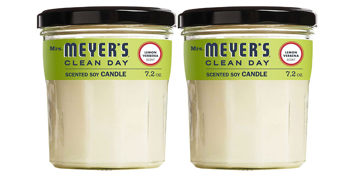 Mrs. Meyer's Soy Candles 2-Pack ONLY $8.23 Shipped (Reg. $19.98)