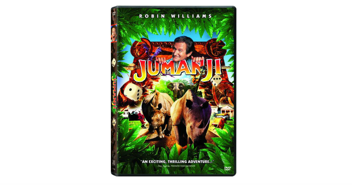 Jumanji DVD ONLY $4.99 Shipped on Amazon