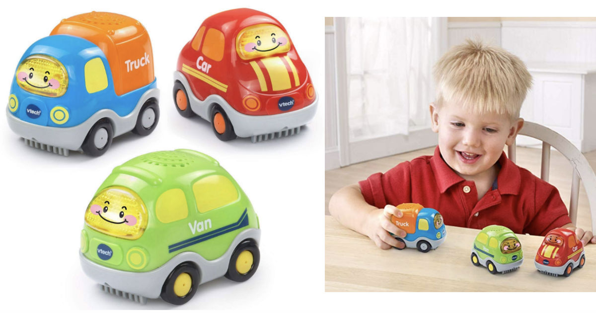 VTech Go! Go! Smart Wheels Everyday Vehicles 3-Pk ONLY $14.75