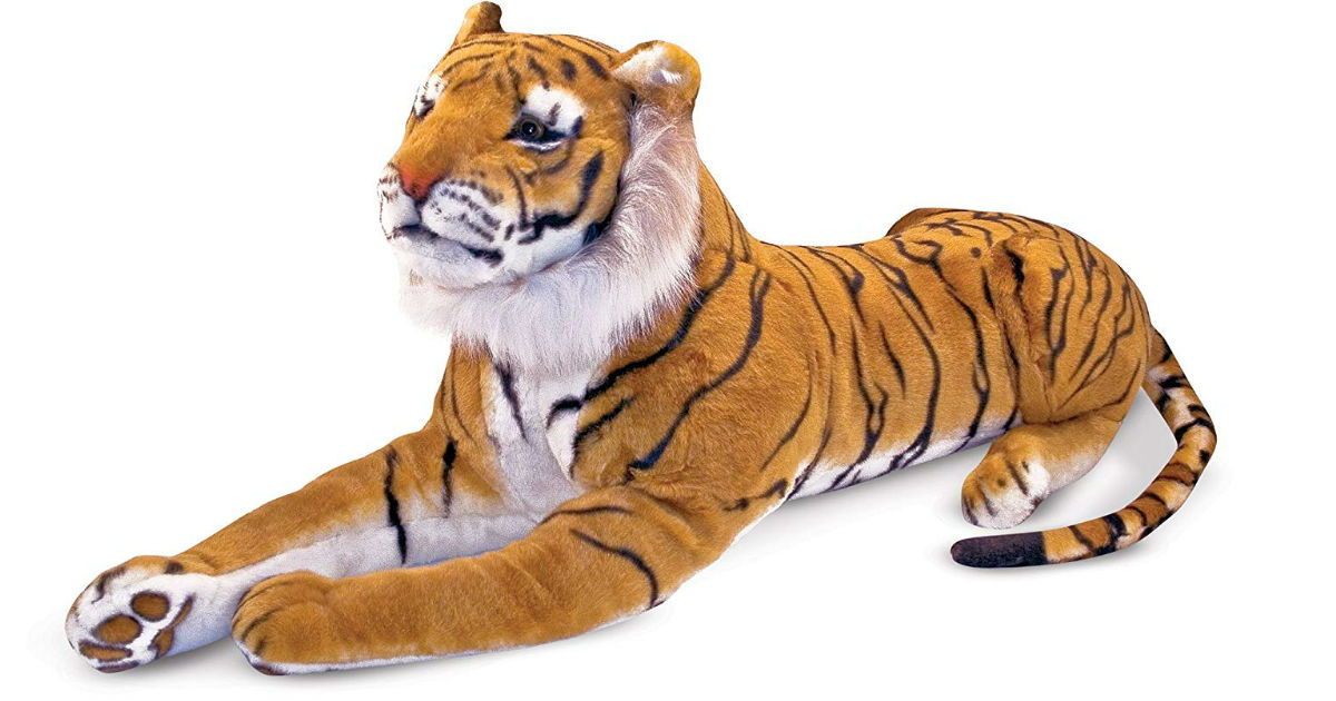 Save 54% on Melissa & Doug Plush Tiger on Amazon