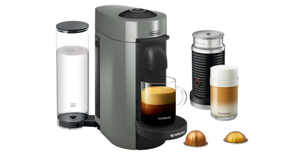 Save 50% on Nespresso VertuoPlus Deluxe Coffee Maker on Amazon