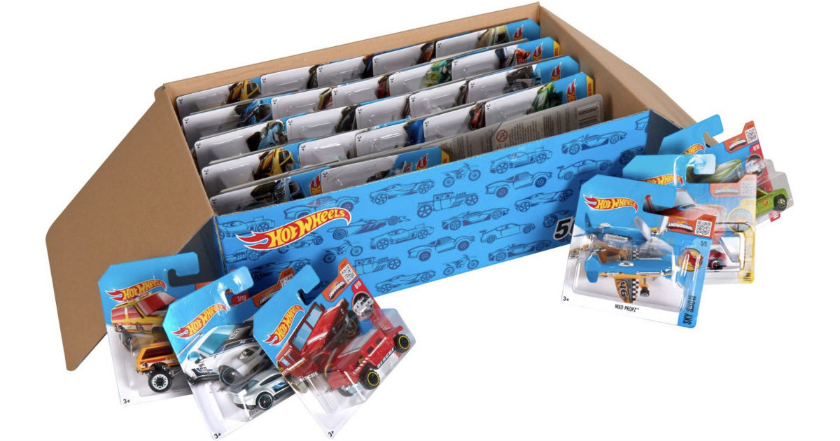 Hot Wheels Cars 50-Pack ONLY $29.97 Shipped