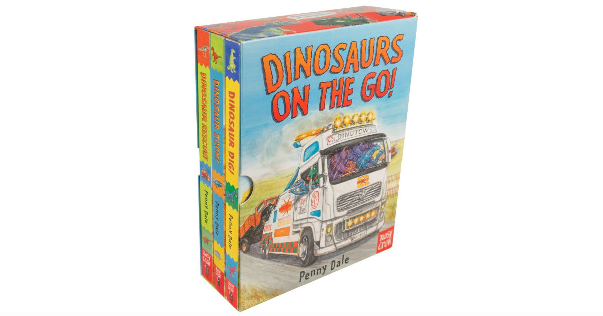 Dinosaurs on the Go Book Set ONLY $10.91 (Reg. $20)