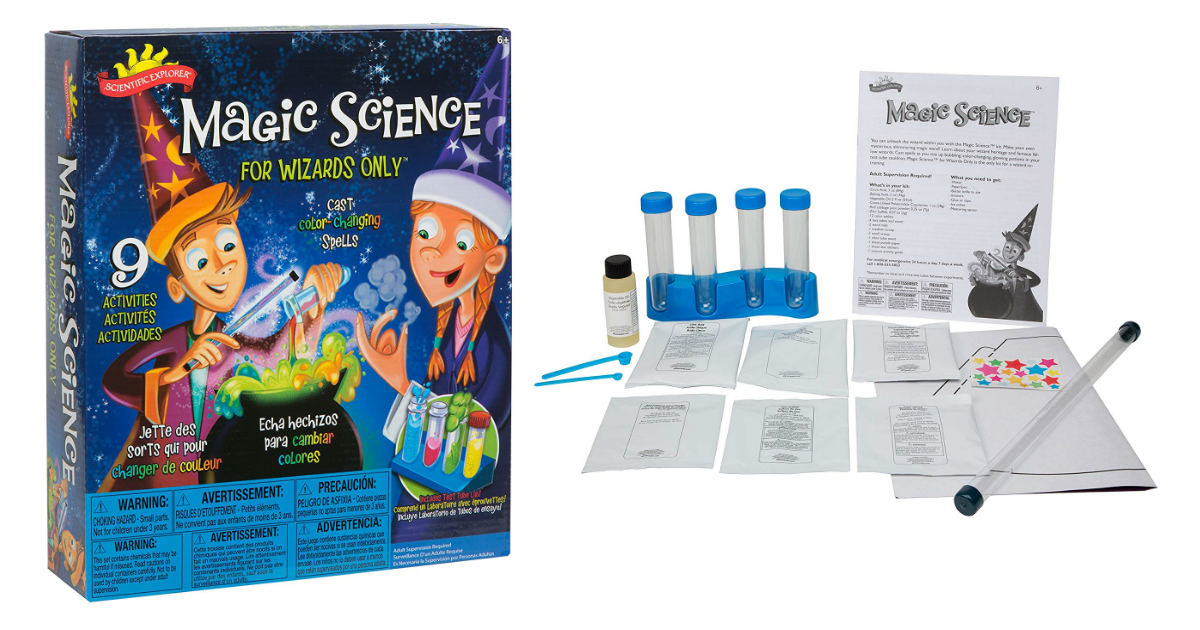 Magic Science for Wizards Only Kit ONLY $7.99 (Reg. $24)