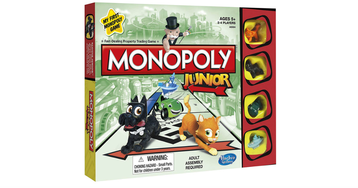 Monopoly Junior Board Game ONLY $7.99 (Reg. $17)