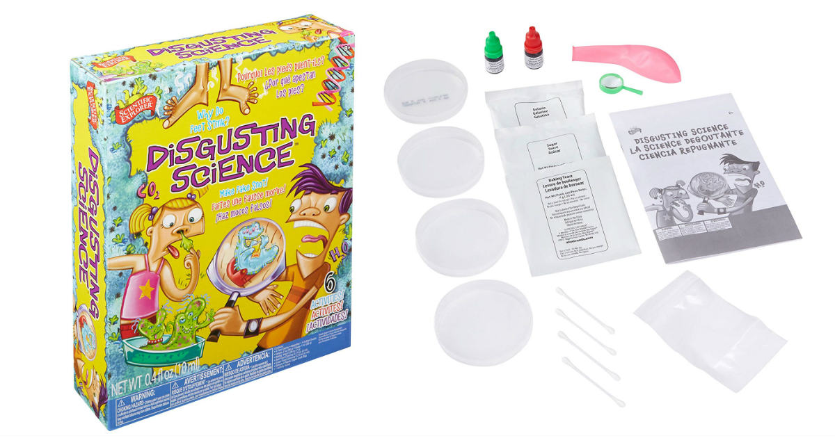 Scientific Explorer Disgusting Science Kit ONLY $6.32 (Reg. $24)