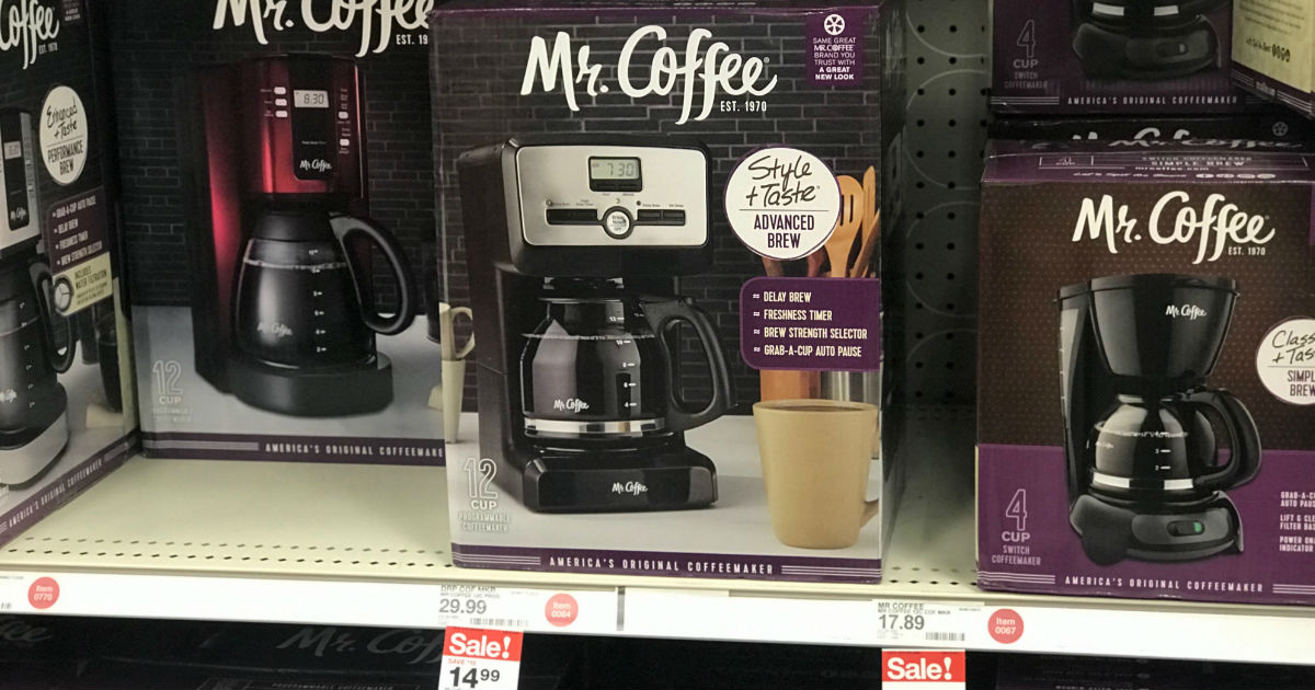 Mr. Coffee Programmable Coffee Maker ONLY $14.24 at Target