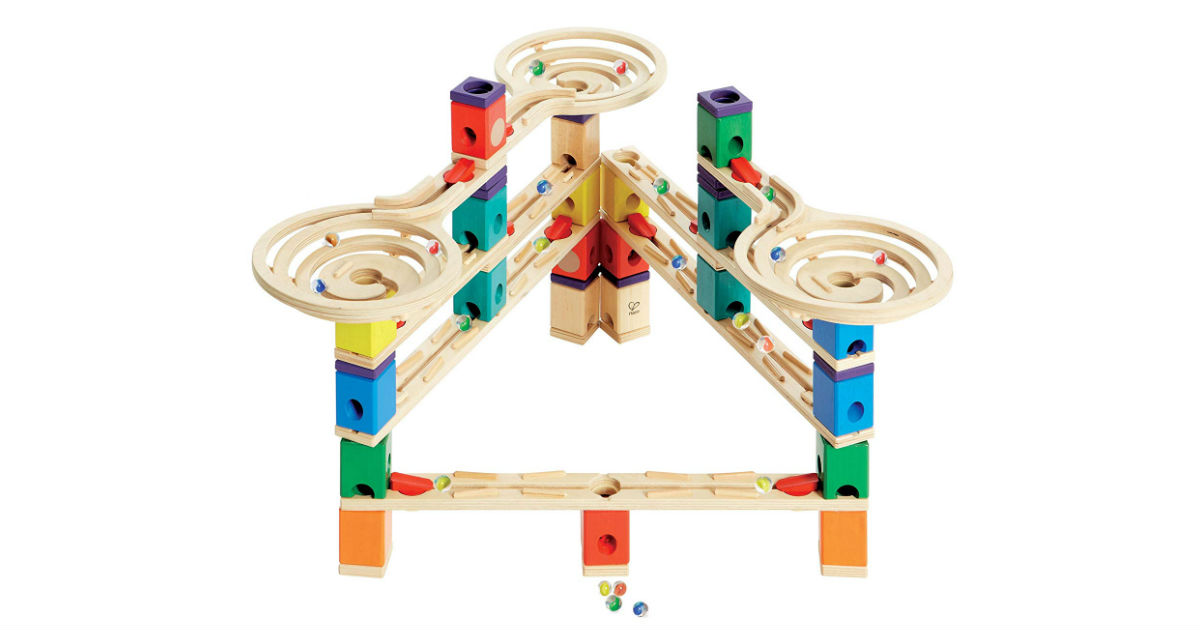 Save 58% on Hape Wooden Marble Run ONLY $63.69 (Reg. $150)