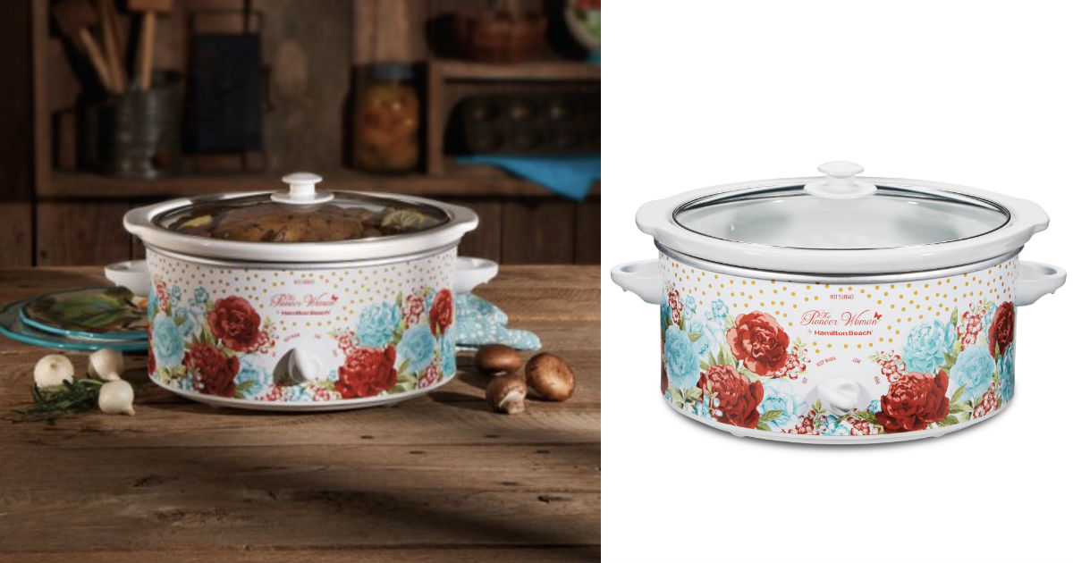 Pioneer Woman 5 Quart Slow Cooker ONLY $15 (Reg. $40)