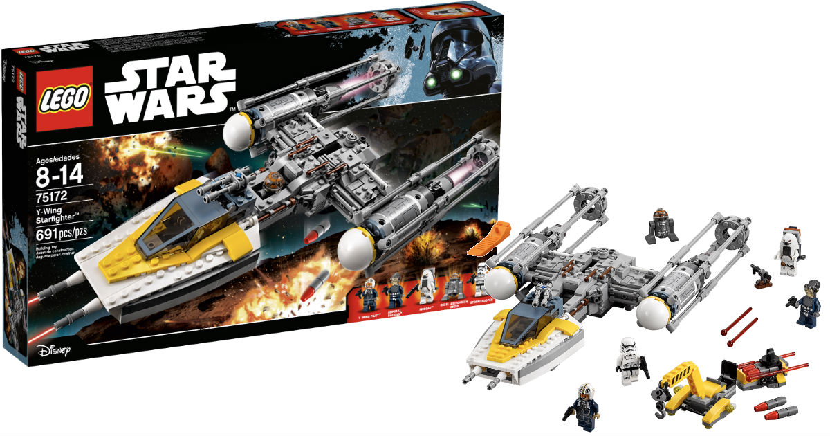 LEGO Star Wars Y-Wing Starfighter Set ONLY $38.99 (Reg. $60)