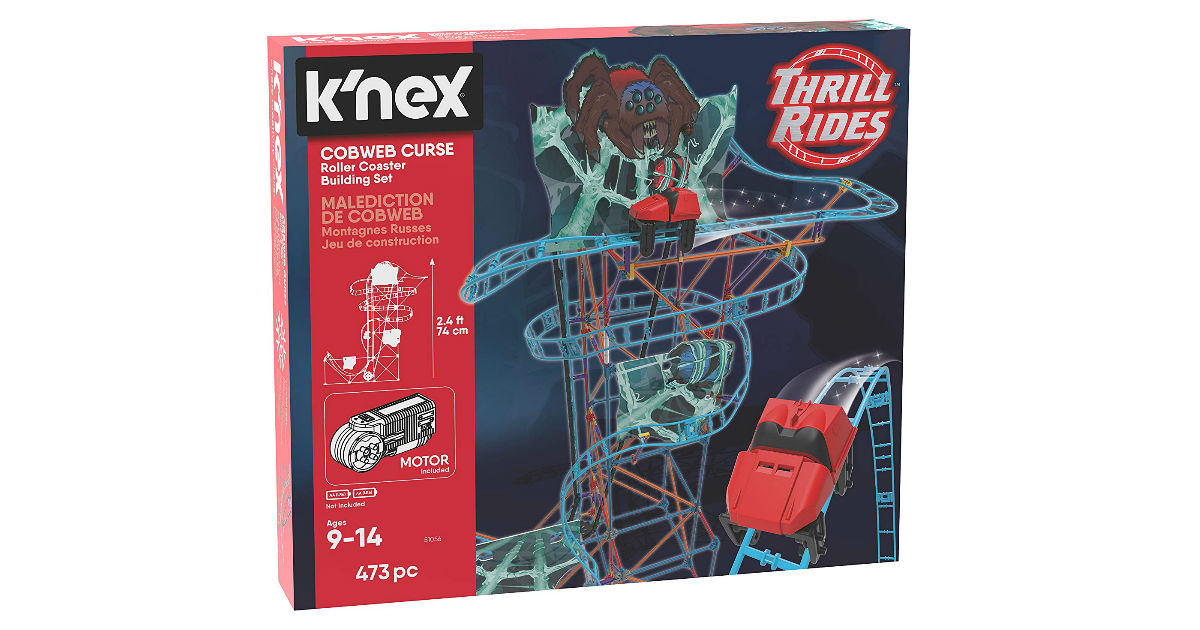 Save 64% on K'NEX Thrill Rides ONLY $16.31 (Reg. $45)