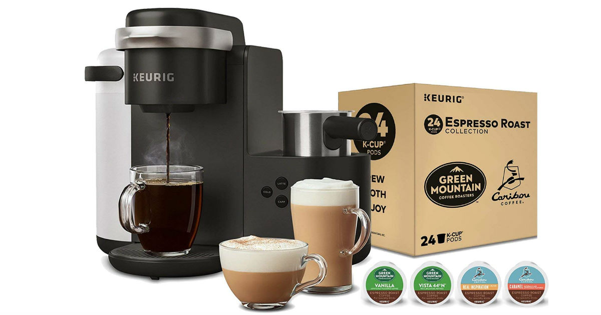 Keurig K-Cafe Coffee Maker + 24 K-Cups ONLY $114.99 (Reg. $234)