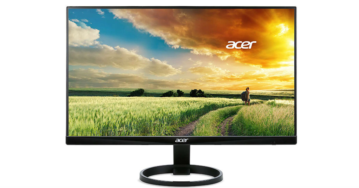 Acer 23.8-Inch Widescreen Monitor ONLY $99 (Reg. $180)
