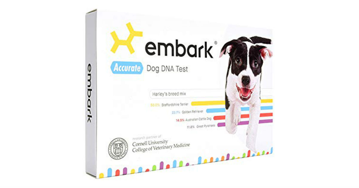 Embark Dog DNA Test Kit ONLY $129 (Reg. $199)