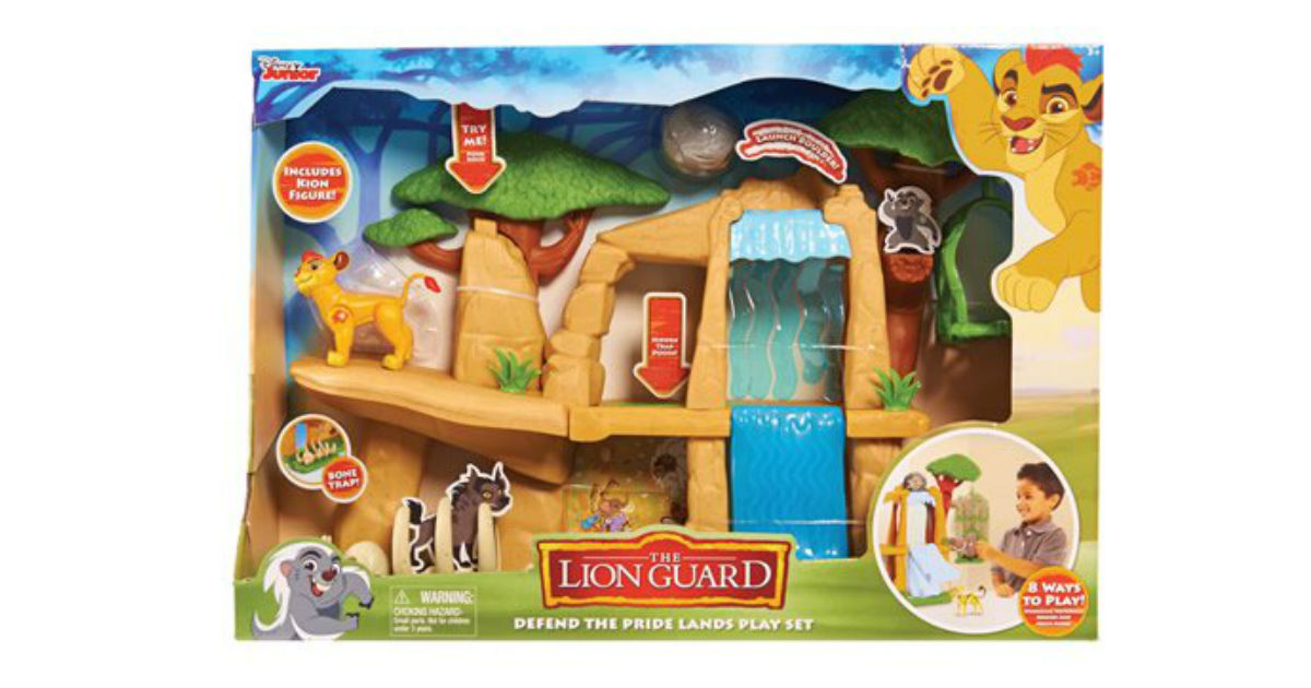 Save 60% on Disney Lion Guard Play Set ONLY $14.09 (Reg. $35)