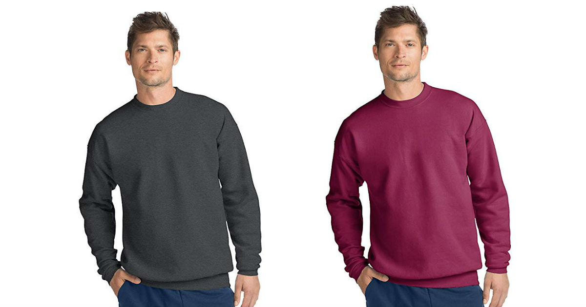 Hanes Men's Sweatshirt ONLY $6.77 (Reg. $12.09)